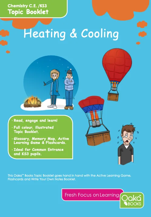 CE/KS3 Chemistry: Heating & Cooling