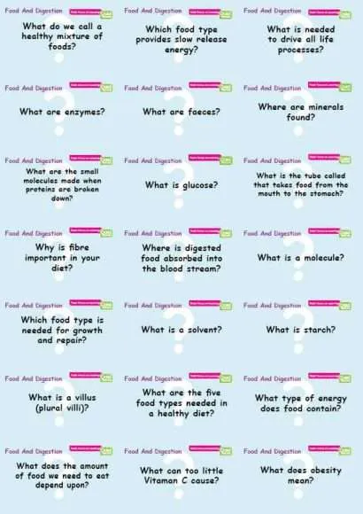 Common Entrance KS3 Science Revision Flashcards