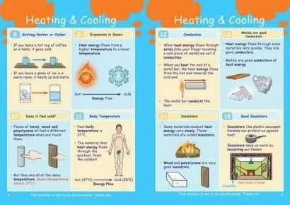 CE/KS3 Science: Chemistry: Heating & Cooling