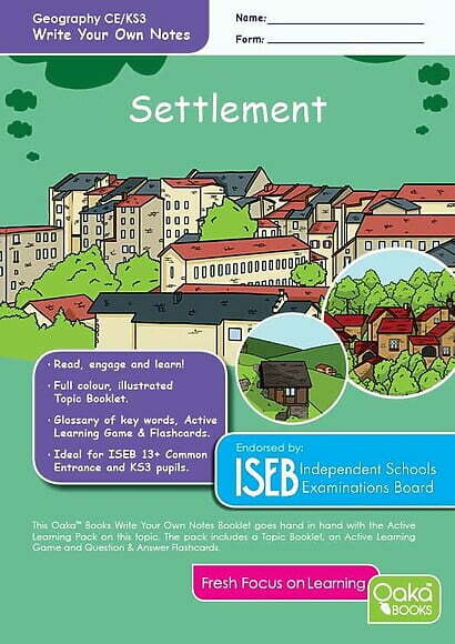 CE/KS3 Geography: Settlement