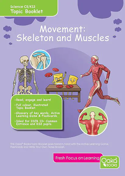 CE/KS3 Science: Biology: Movement: Skeletons & Muscles.