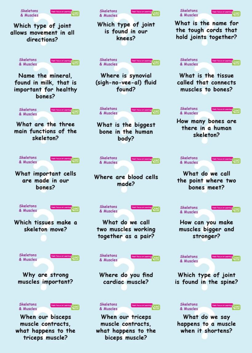 Common Entrance KS3 Science Revision Flashcards