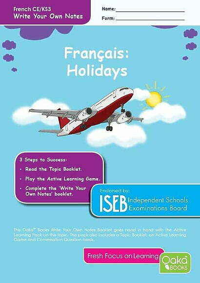 CE/KS3 French: Holidays