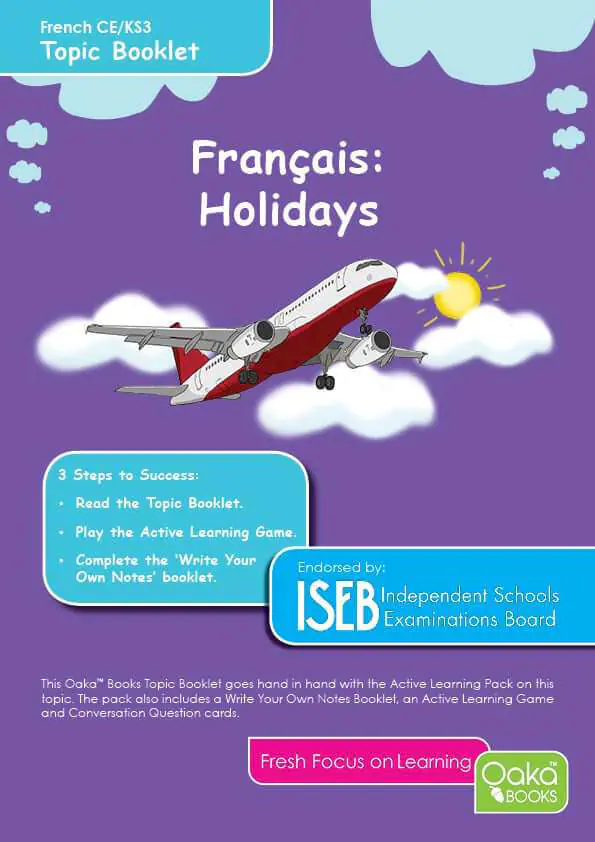 CE/KS3 French: Holidays
