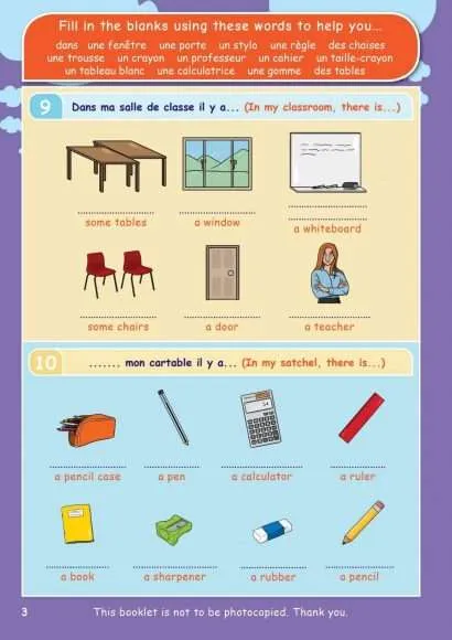 CE/KS3 French: School Life