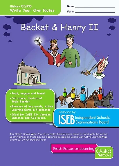 CE/KS3 History: Becket and Henry II