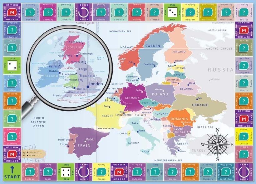 CE/KS3 Geography: On The Map - The Global Locations Game (£29.98 inc. VAT)