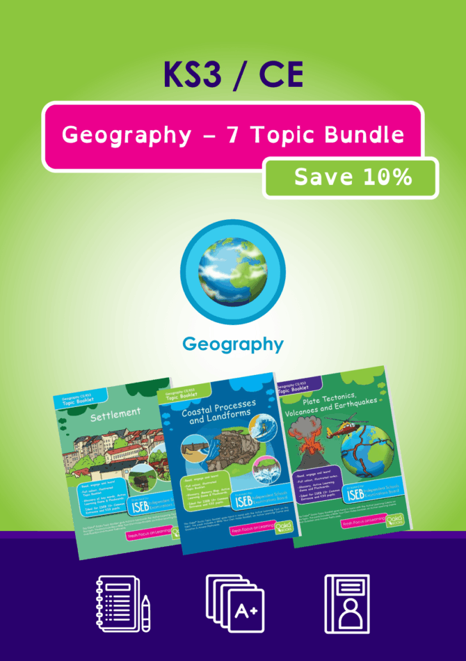 KS3 / CE Geography - 7 Topic Bundle