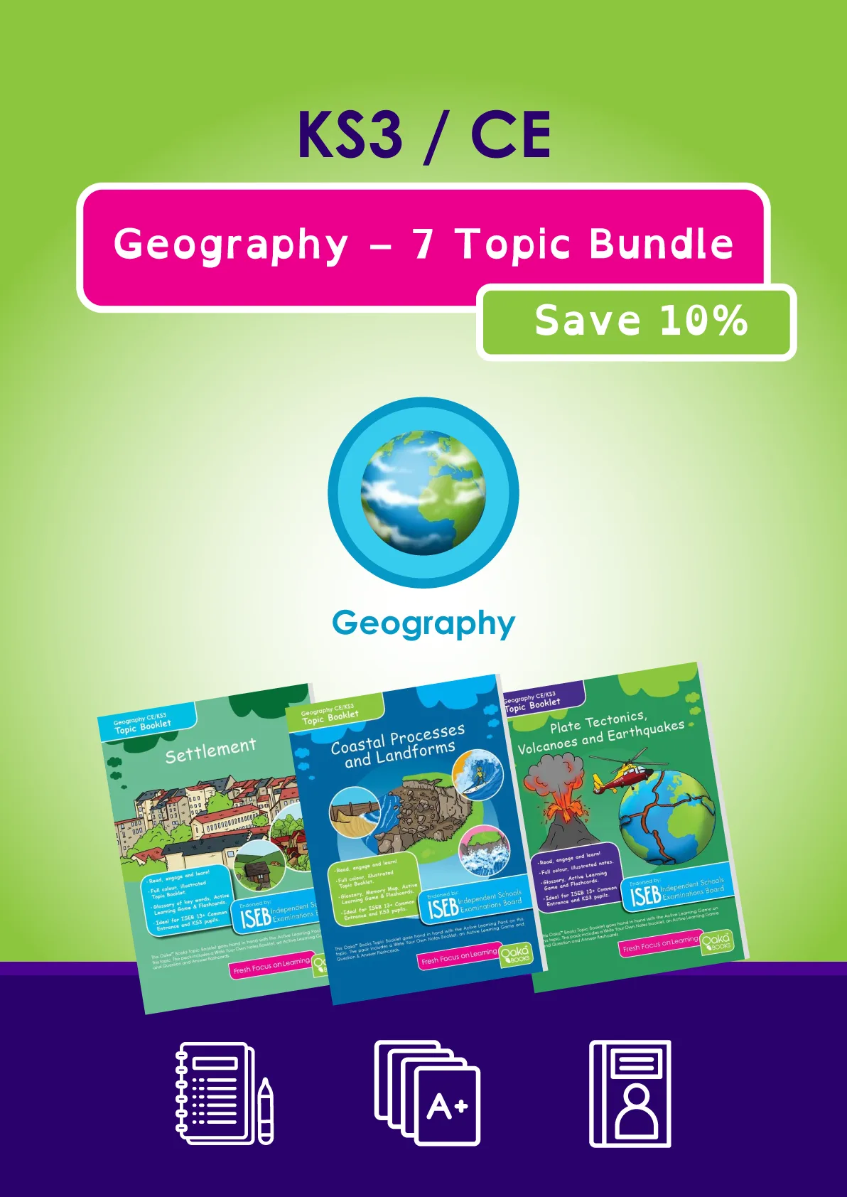 KS3 / CE Geography - 7 Topic Bundle
