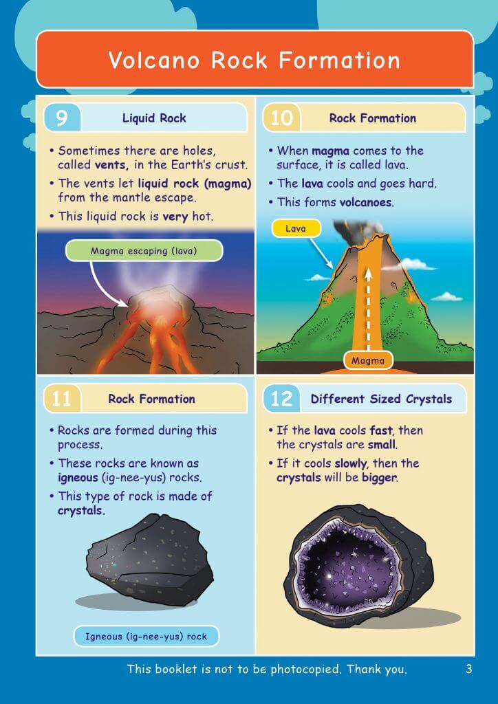 KS2 Science: Rocks & Soil | Revision Book | Resources For Dyslexics