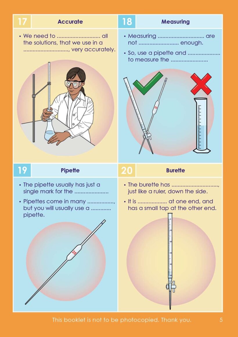 GCSE/KS4 Chemistry: Chemical Titrations