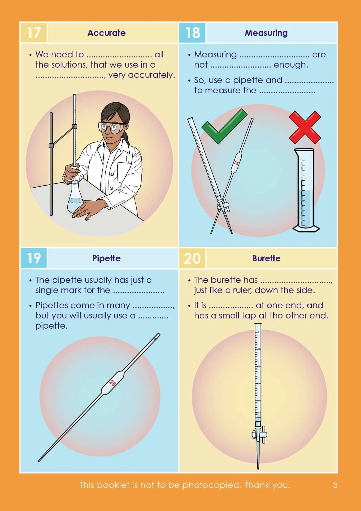 GCSE/KS4 Chemistry: Chemical Titrations