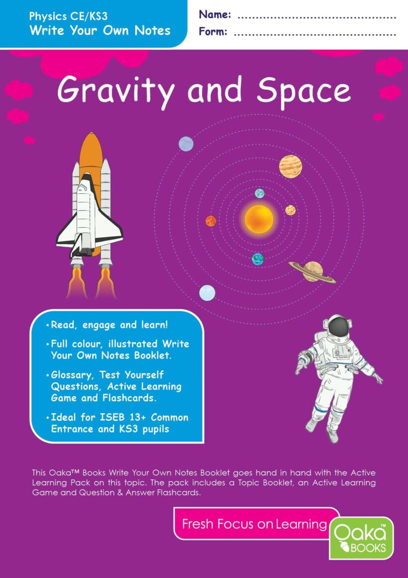 CE/KS3 Science: Physics: Gravity and Space