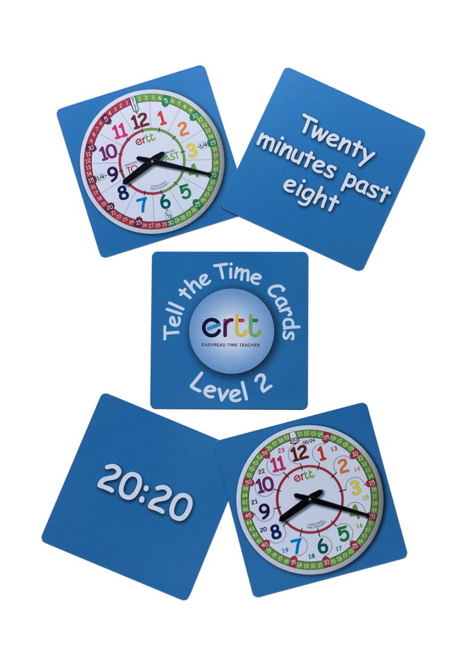 Tell the Time Card Game - Level 2 (Ages 8-11)