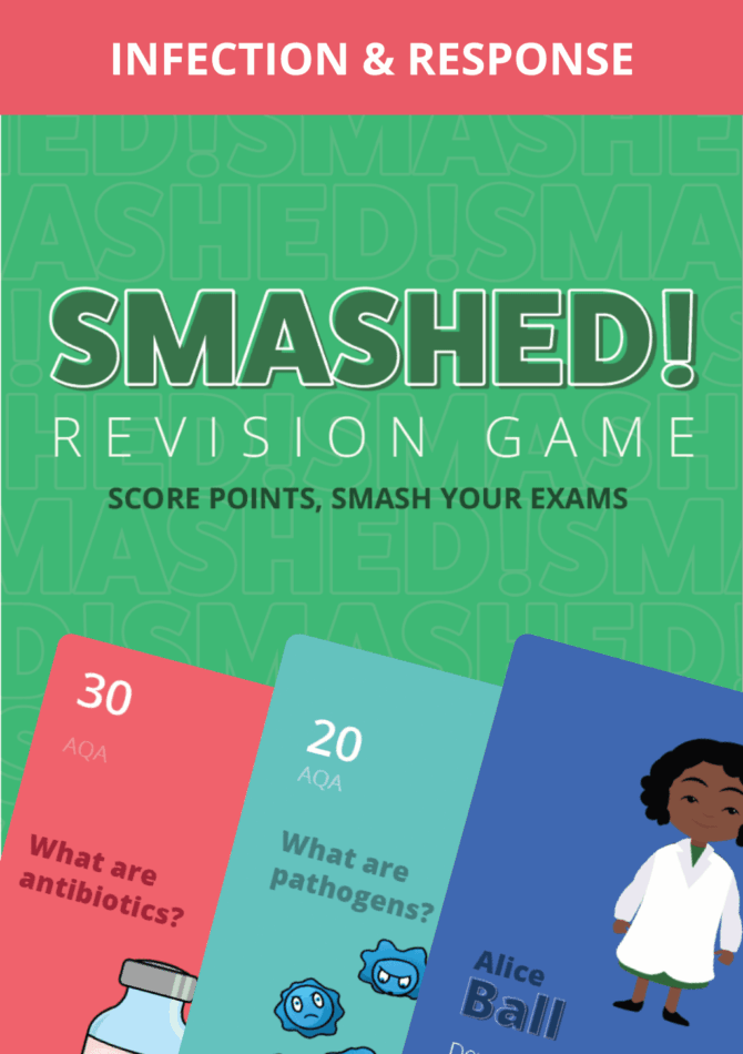 Infection and Response Smashed Card Game