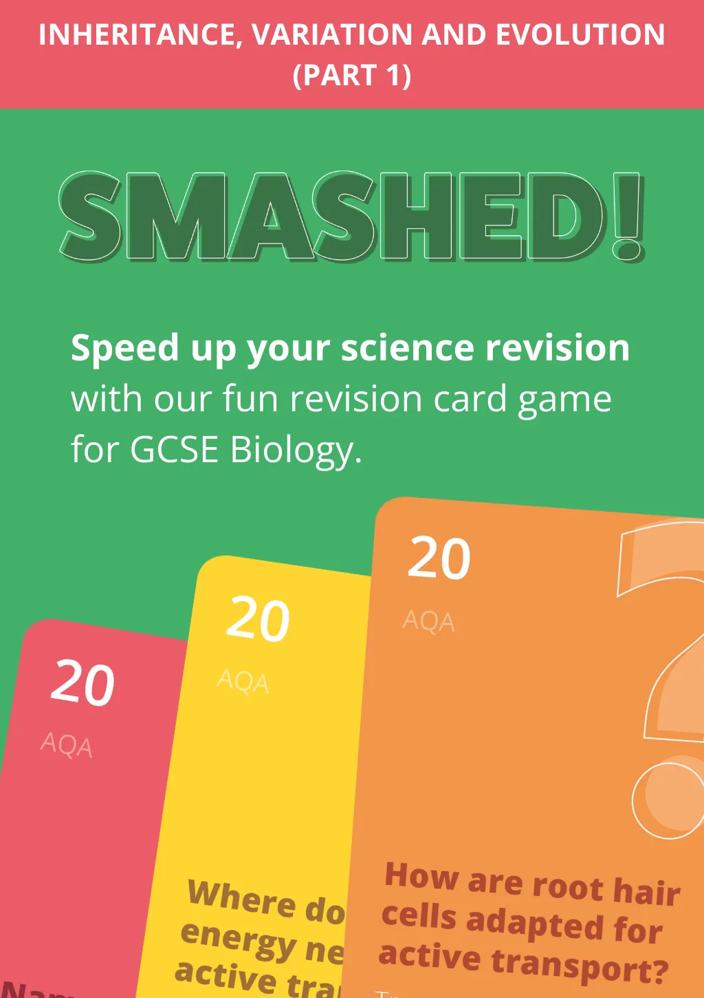 Smashed: GCSE Biology Card Games Bundle – All 9 Topics - Image 11