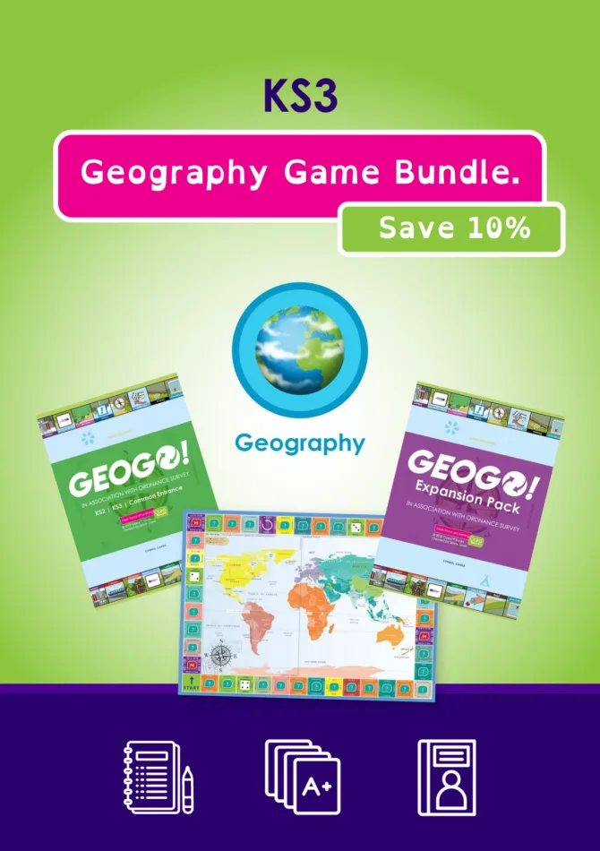 KS3 Geography Game Bundle, save 10%